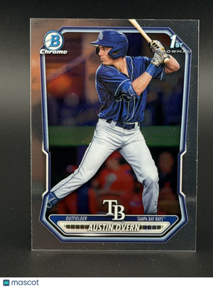 2026 Bowman Chrome Baseball Austin Overn #BCP-237 1st Bowman