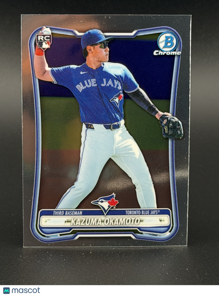 2026 Bowman Chrome Baseball Kazuma Okamoto #94 Rookie RC