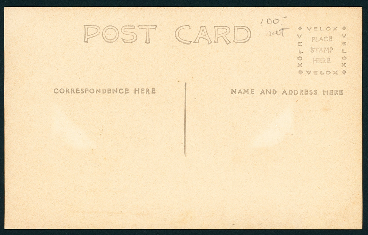 1907 Velox Original Vintage Real Photo Postcard RPPC The Manila Baseball Club
