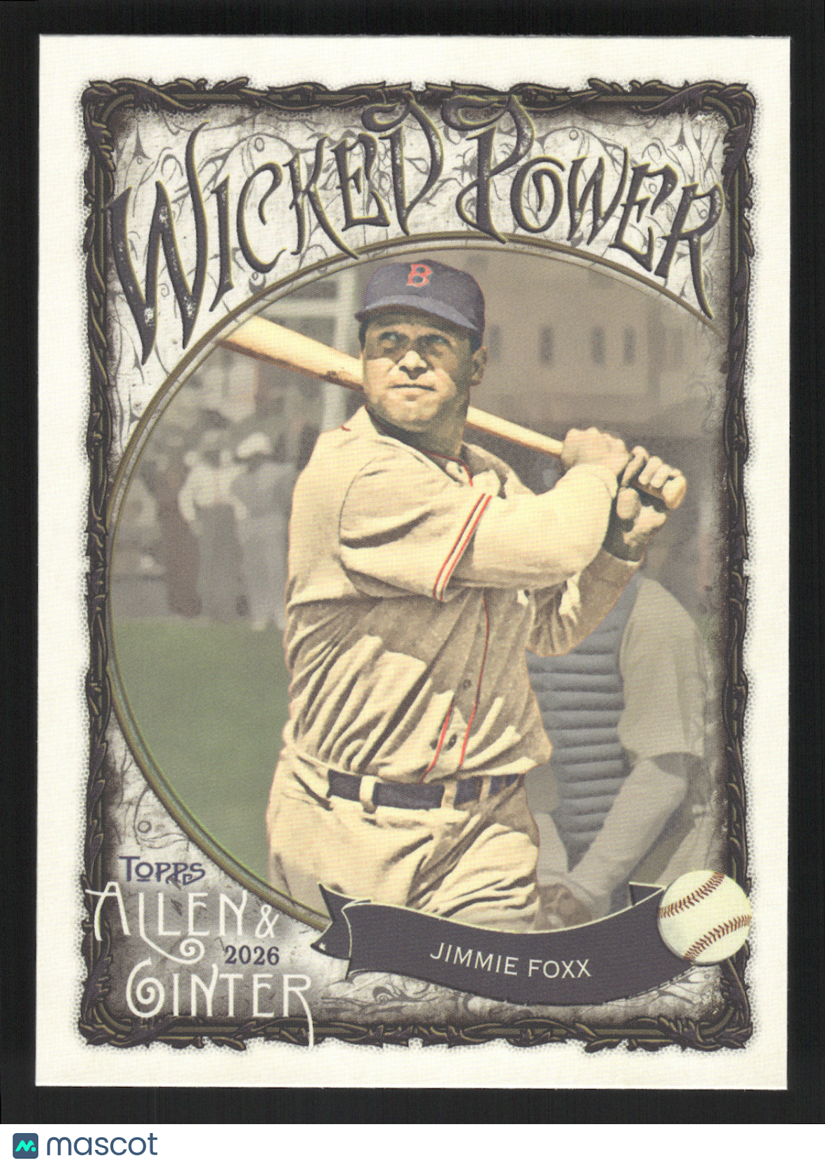 2026 Topps Allen & Ginter Jimmie Foxx #WP-25