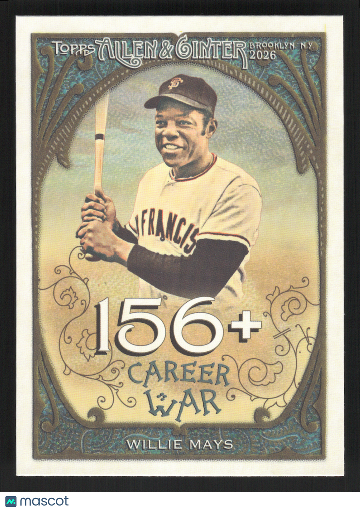 2026 Topps Allen & Ginter Willie Mays #CR-22