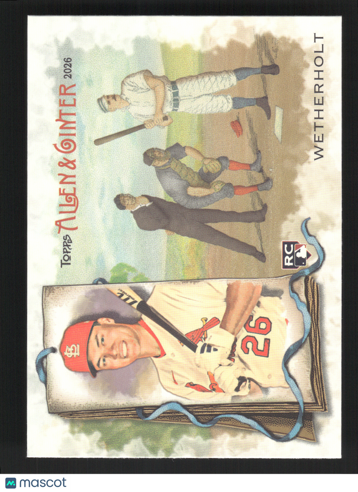 2026 Topps Allen & Ginter JJ Wetherholt #N43-17 Rookie RC