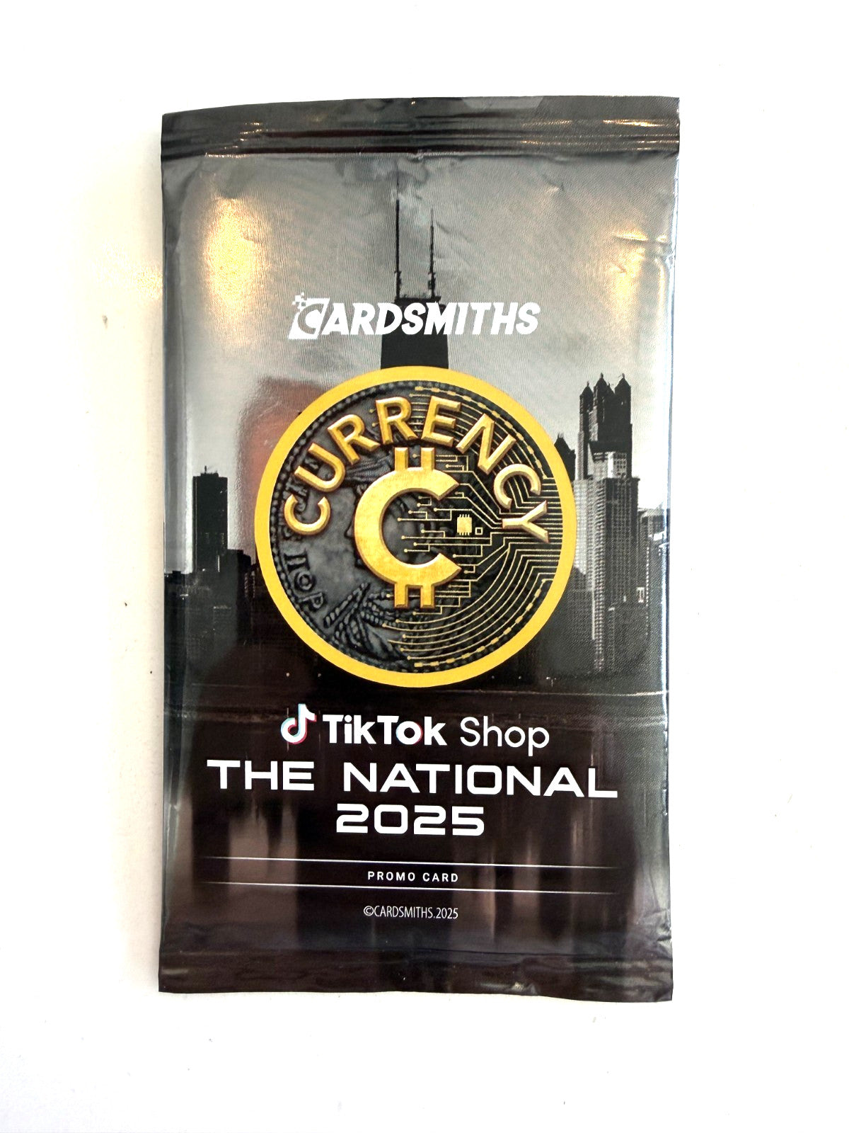 2025 Cardsmiths Crypto Currency Bitcoin TikTok Shop NSCC Promo Card w/ Wrapper