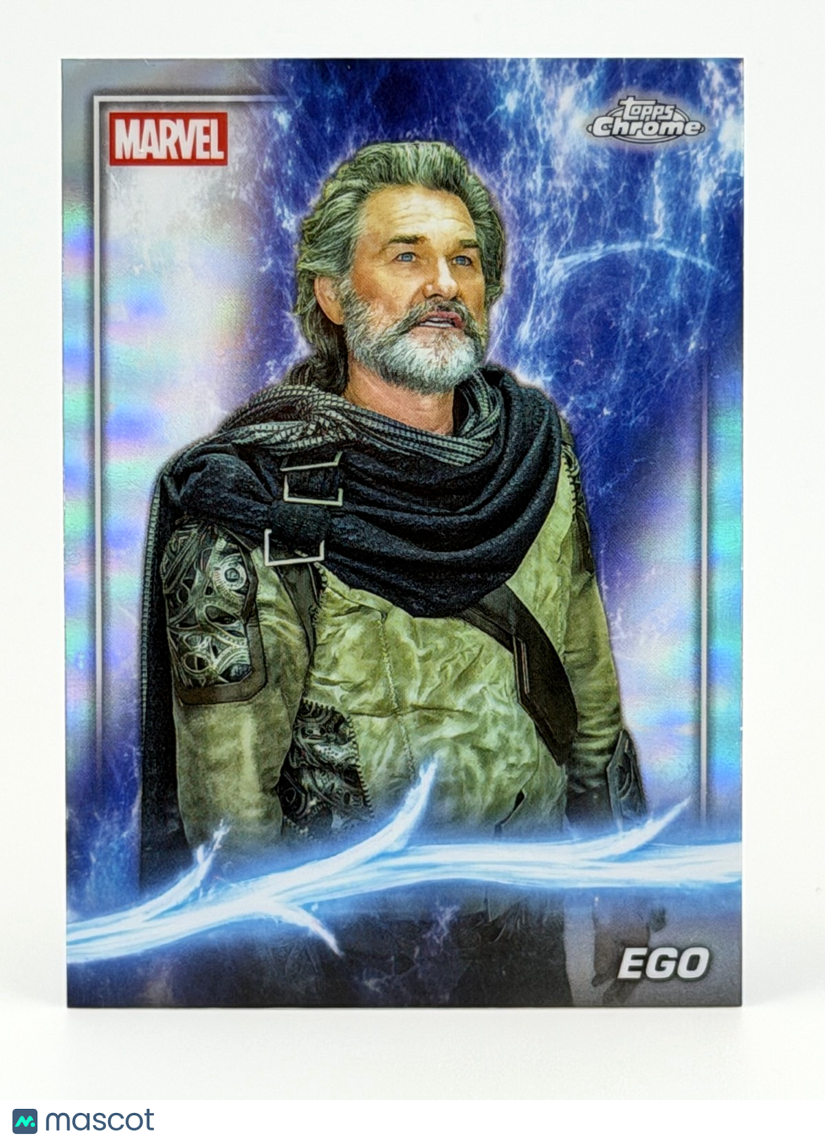 2025 Topps Chrome Marvel #71 EGO - Kurt Russell - Refractor
