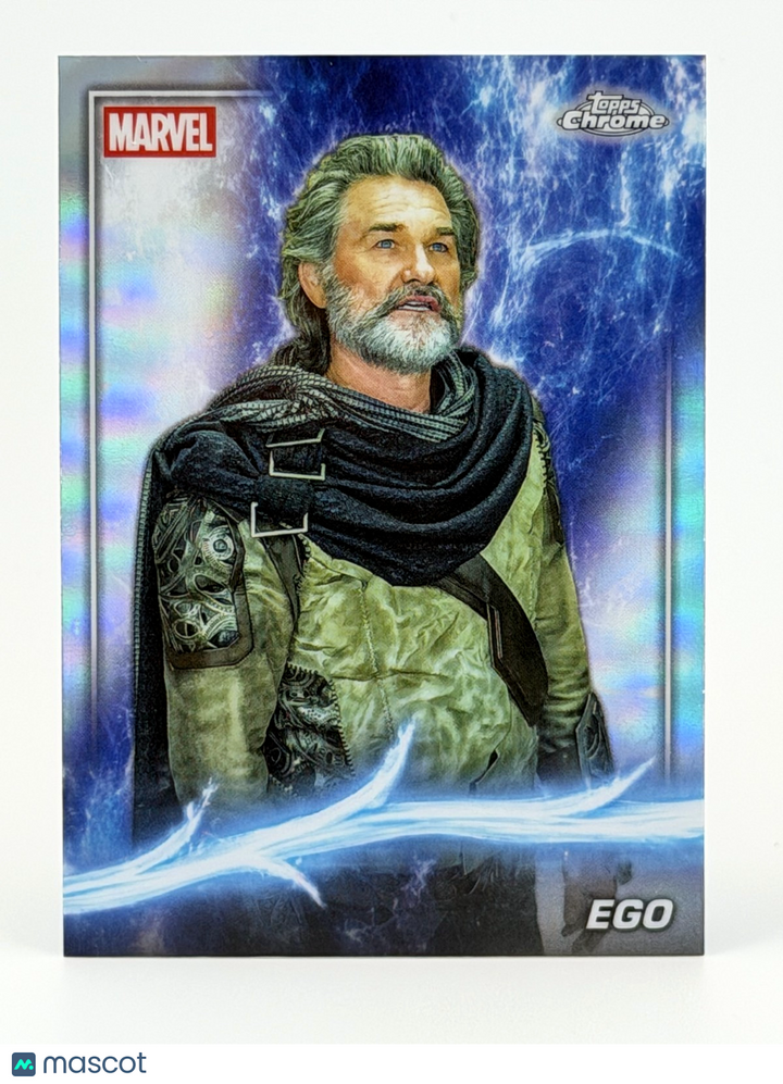 2025 Topps Chrome Marvel #71 EGO - Kurt Russell - Refractor