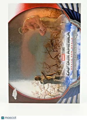 2025 Topps Chrome Marvel #BNW-25 Captain America - Amongst the Cherry Blossoms