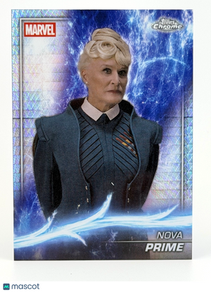 2025 Topps Chrome Marvel #51 Nova Prime - Glenn Close - Refractor