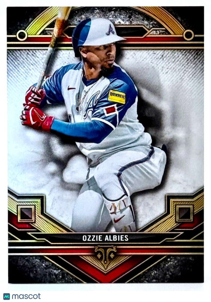 ⚾️ 2024 Topps Triple Threads #31 Ozzie Albies - Braves