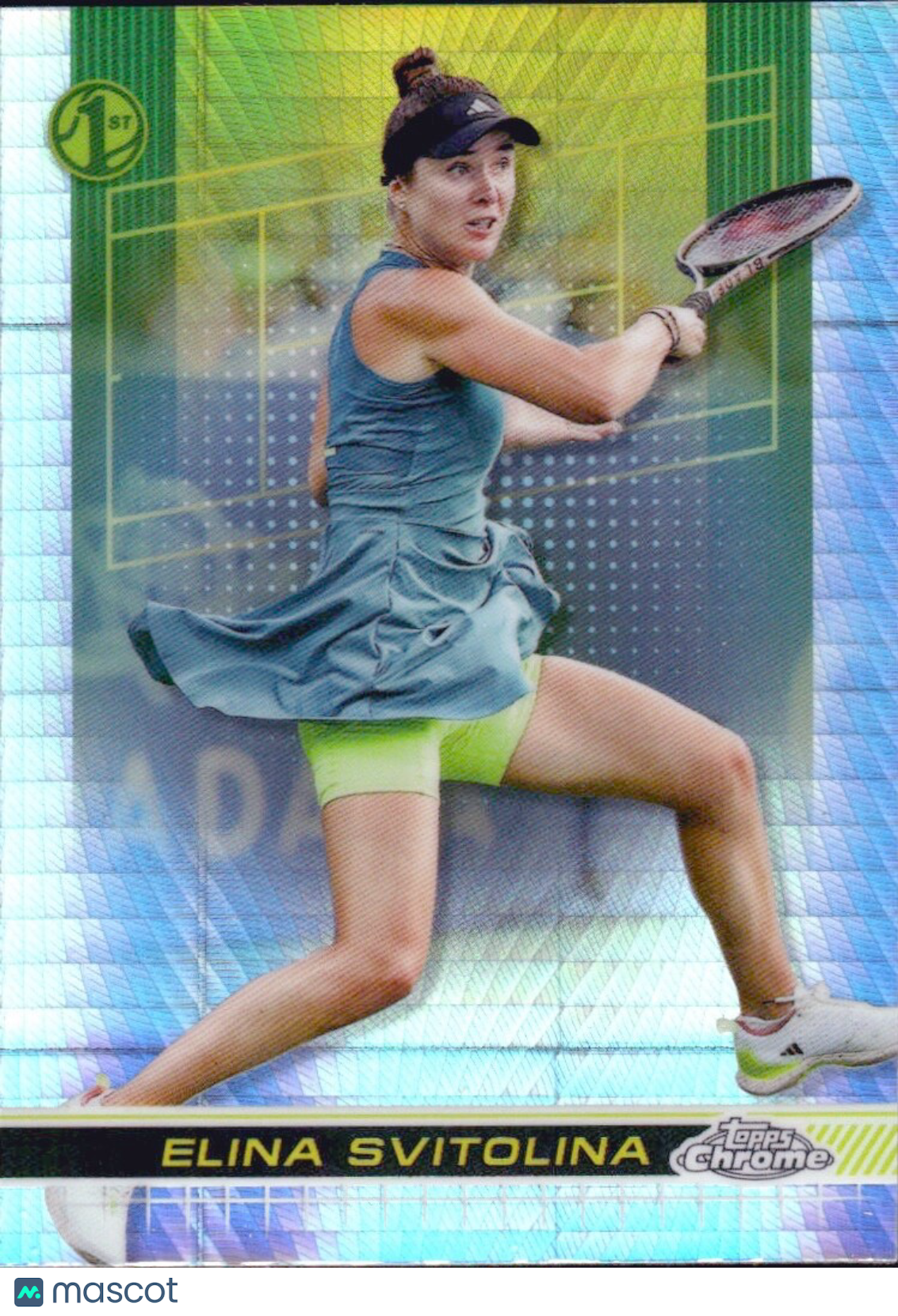 2024 Topps Chrome Tennis - Prism Refractor 1st Card - Elina Svitolina #77