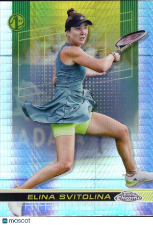 2024 Topps Chrome Tennis - Prism Refractor 1st Card - Elina Svitolina #77