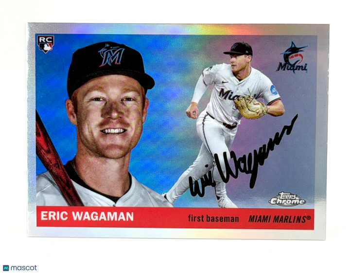 2025 Topps Chrome Platinum Anniversary #282 Eric Wagaman RC Rookie REFRACTOR