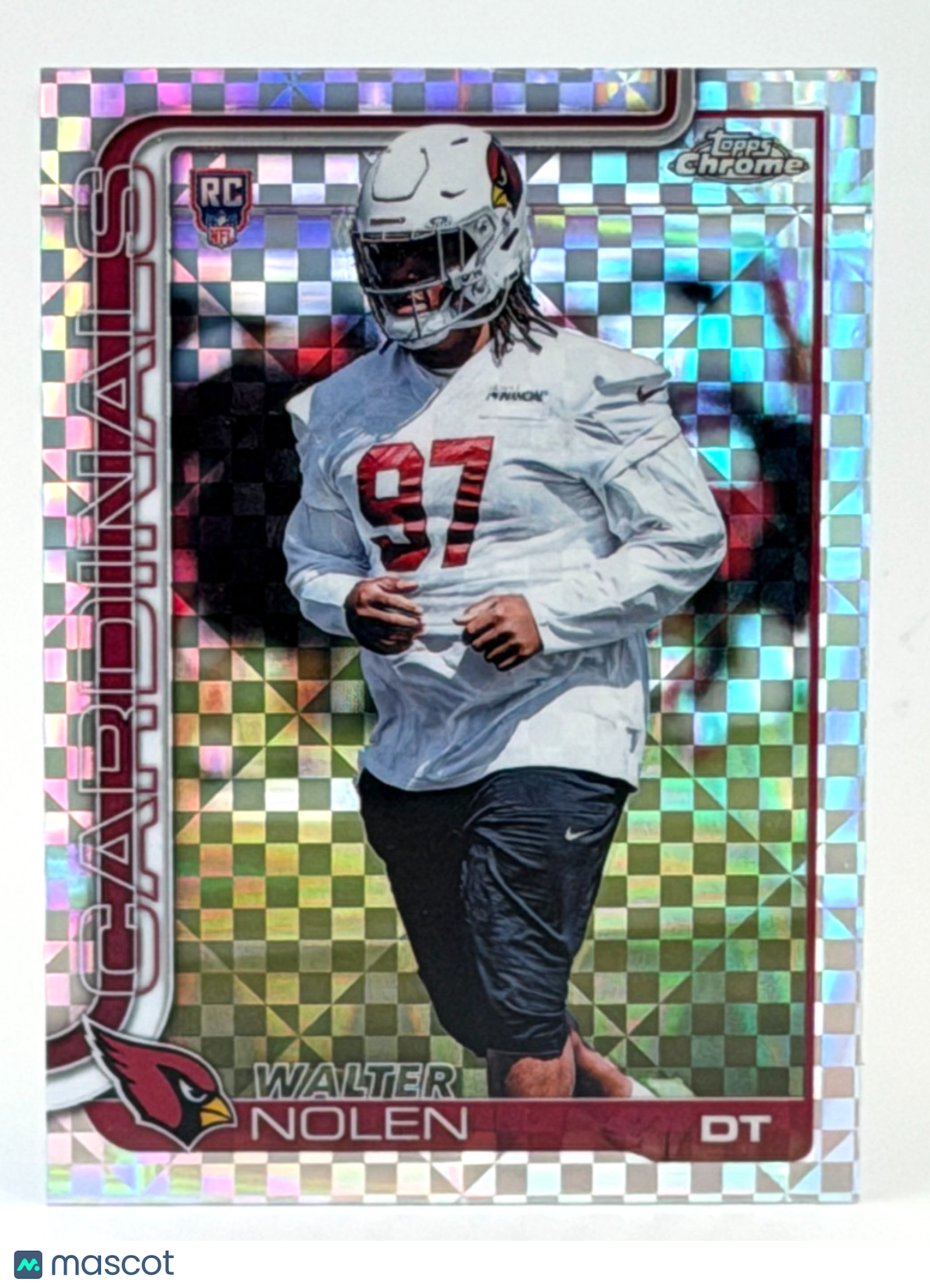 🏈 2025 Topps Chrome Football #365 Walter Nolen RC Rookie X-FRACTOR