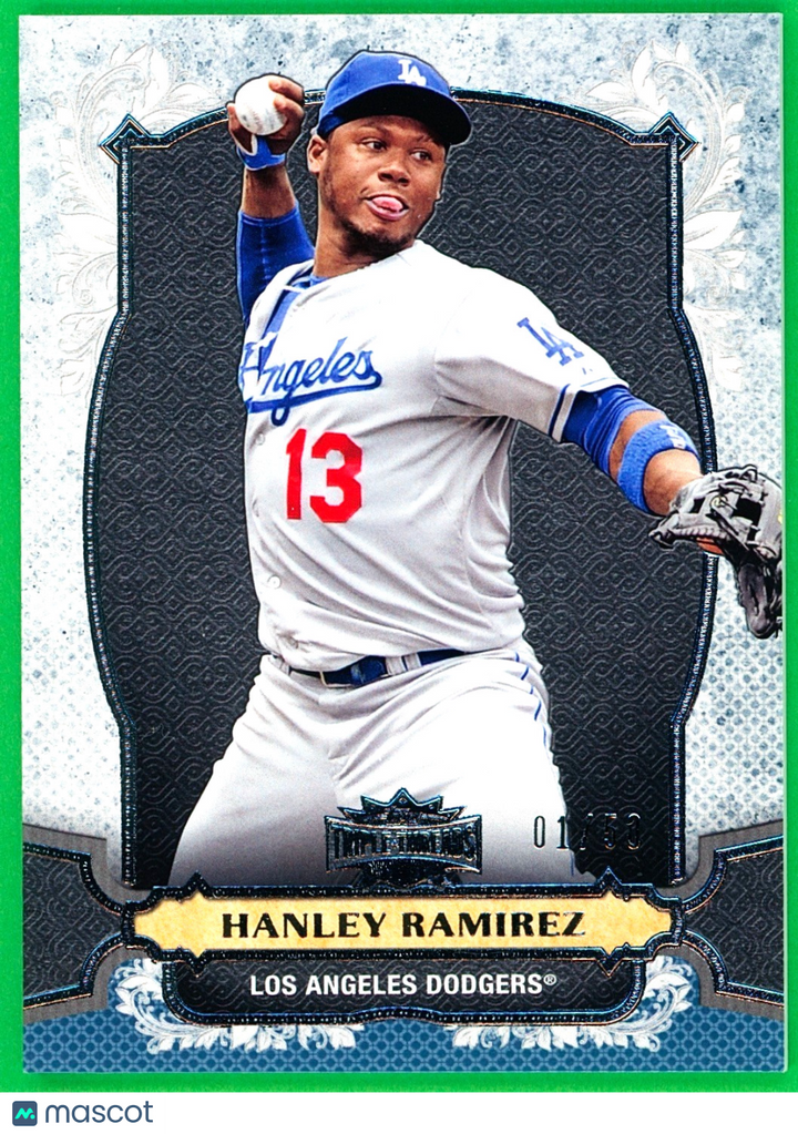 ⚾️ 2014 Topps Triple Threads Onyx (1/50) Hanley Ramirez #82