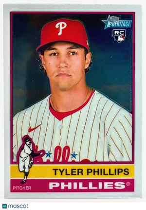 ⚾️ 2025 Topps Heritage #17 Chrome Variation - Tyler Phillips (RC)