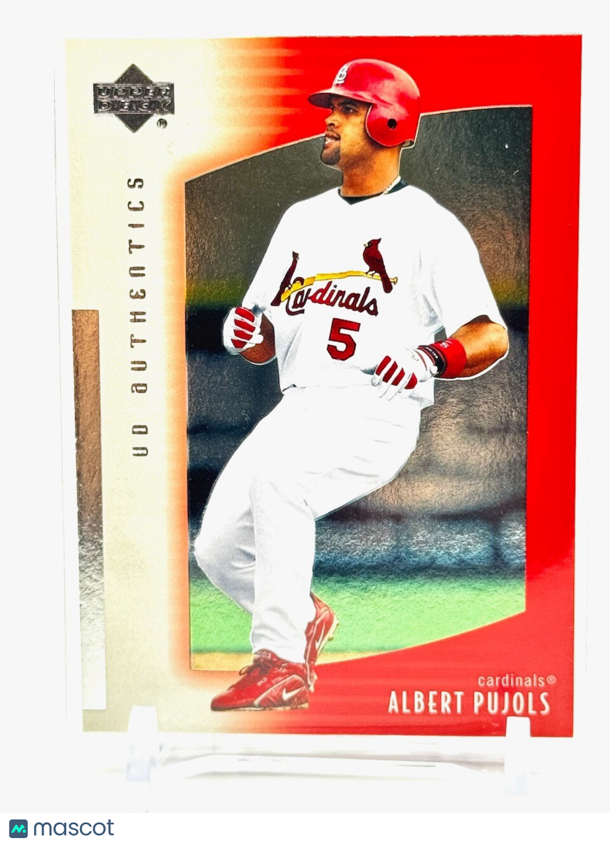 2003 UPPER DECK AUTHENTICS - #9 ALBERT PUJOLS - CARDINALS - FUTURE HOF