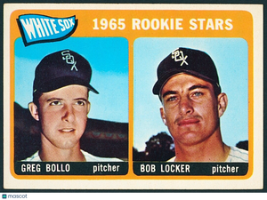 ⚾️ 1965 Topps - High # Bob Locker, Greg Bollo #541 (RC) EX