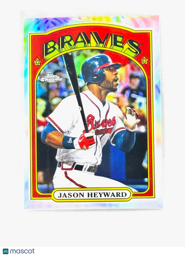 2013 TOPPS CHROME '72 #72C-JHE - JAYSON HEYWARD - ATLANTA BRAVES - SALE!