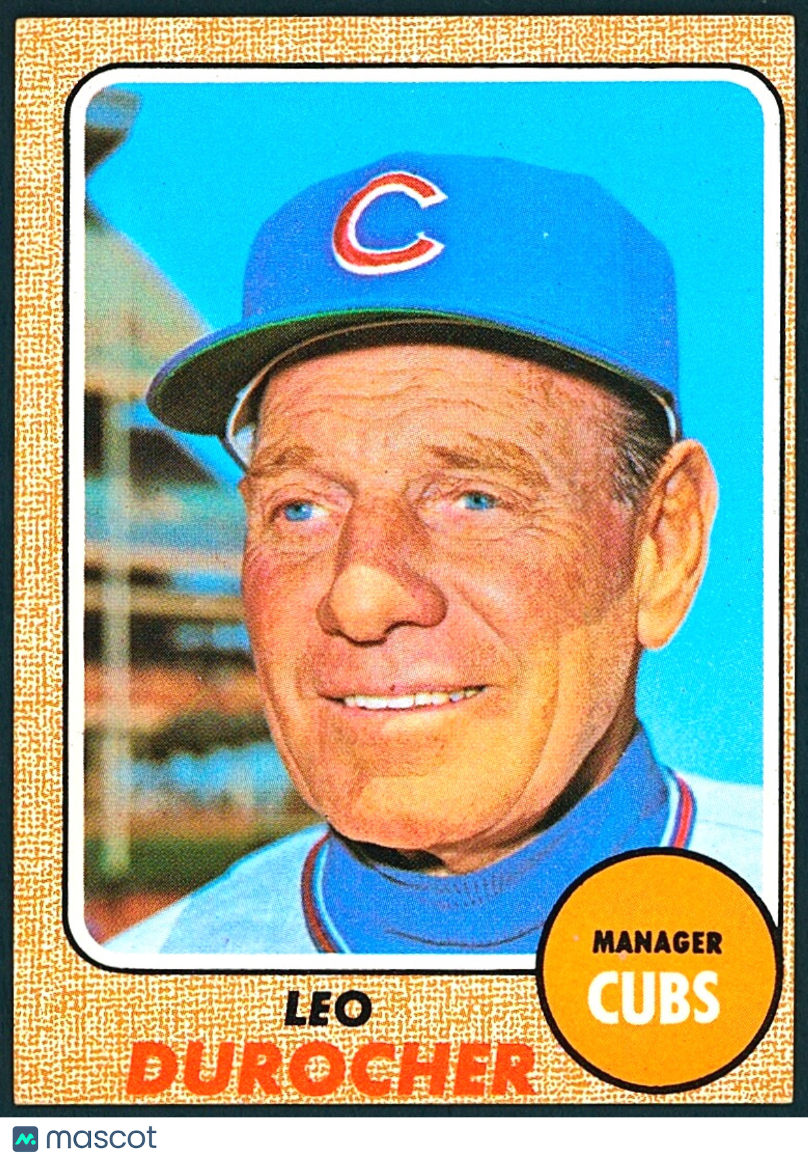 ⚾️ 1968 Topps - Leo Durocher (HOF) #321 EXNM
