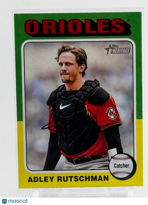 2024 Topps Heritage - #188 Adley Rutschman