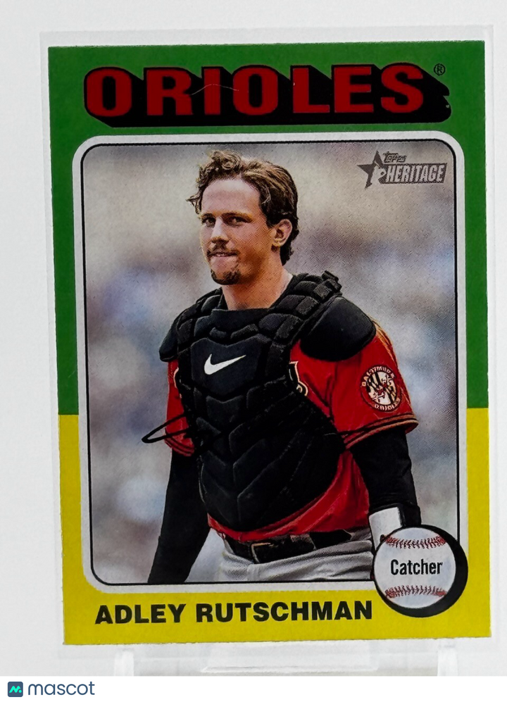 2024 Topps Heritage - #188 Adley Rutschman