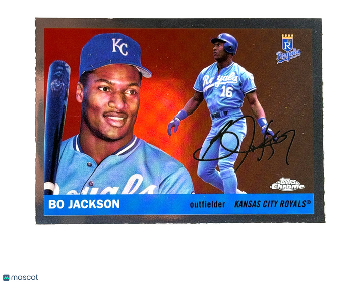 2025 Topps Chrome Platinum Anniversary Bo Jackson #248 Kansas City Royals