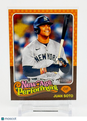 2024 Topps Heritage - New Age Performers - Juan Soto #NAP-21