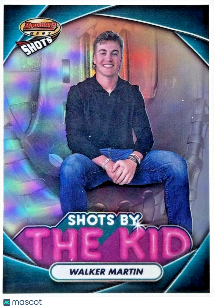 ⚾️ 2024 Bowman's Best #TK-2 Shots By The Kid - Walker Martin - Giants