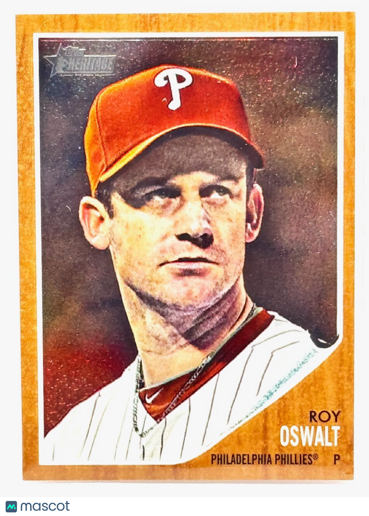 2011 Topps Heritage - 1962 Topps #C41 ROY OSWALT - Phillies 475/1962