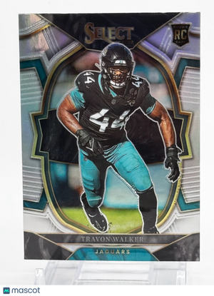 2022 Panini Select Concourse Prizm Rookie Refractor Travon Walker #42 Jaguars RC