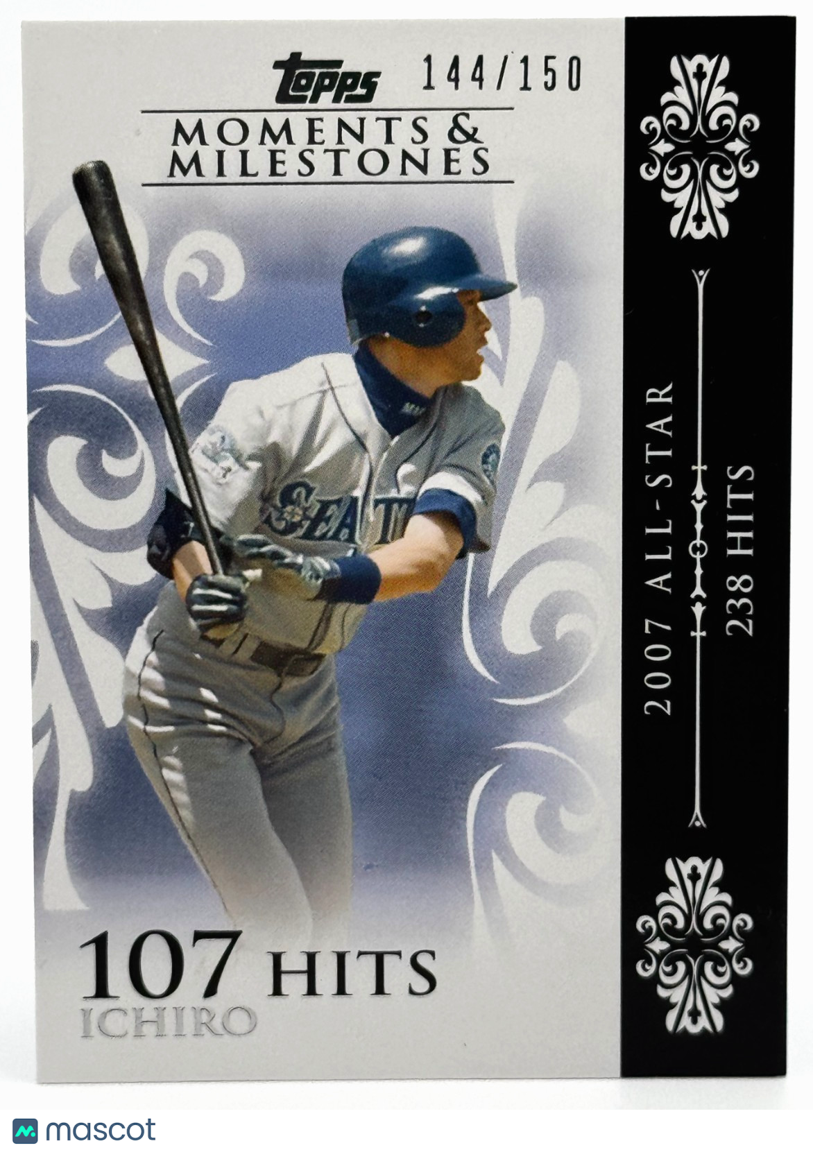 2008 Topps Moments & Milestones (144/150) 2007 All-Star Ichiro Suzuki (HOF) #63