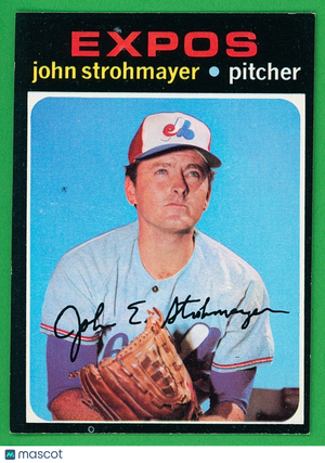 1971 Topps - John Strohmayer #232 (RC) Rookie EXNM