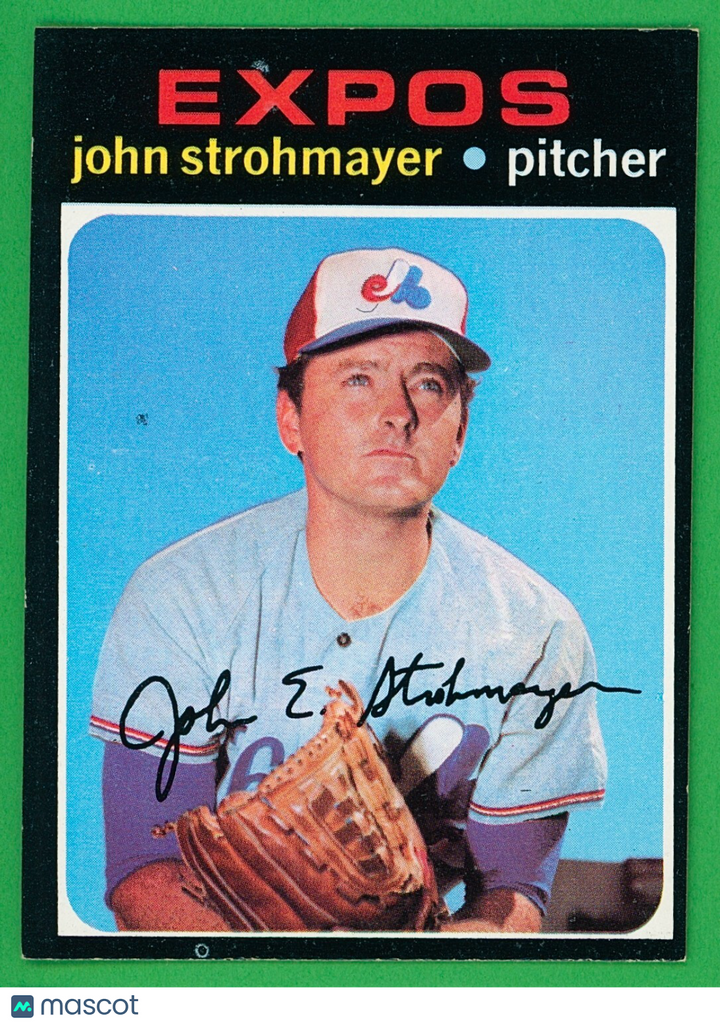 1971 Topps - John Strohmayer #232 (RC) Rookie EXNM
