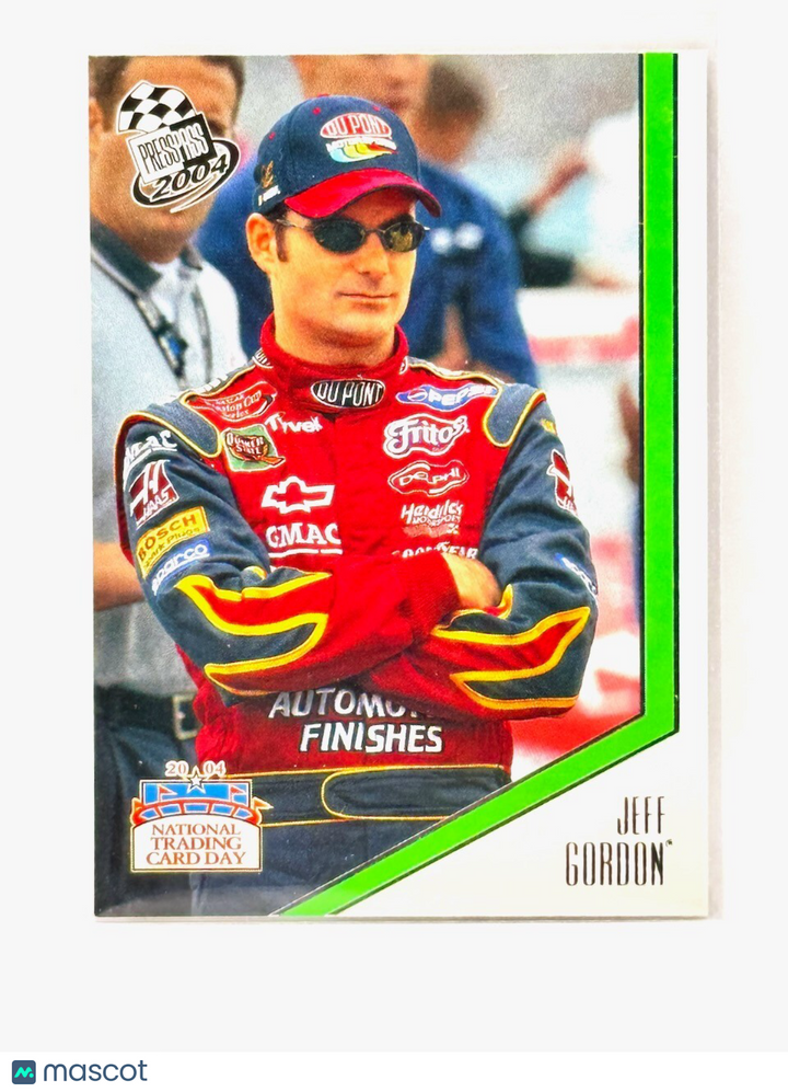 2004 Press Pass Auto Racing NATIONAL TRADING CARD DAY - Jeff Gordon #PP2 Nascar