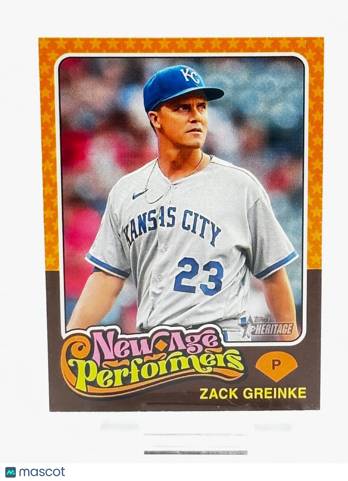 2024 Topps Heritage - New Age Performers - Zack Greinke #NAP-5
