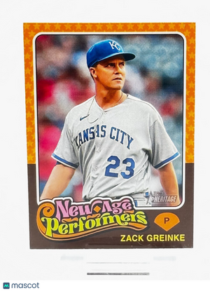 2024 Topps Heritage - New Age Performers - Zack Greinke #NAP-5