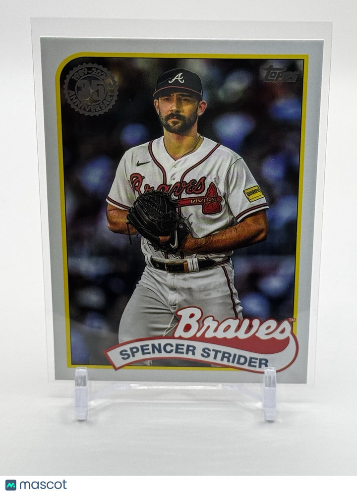 Spencer Strider 1989 35th 2024 Topps #89B2-14 Atlanta Braves