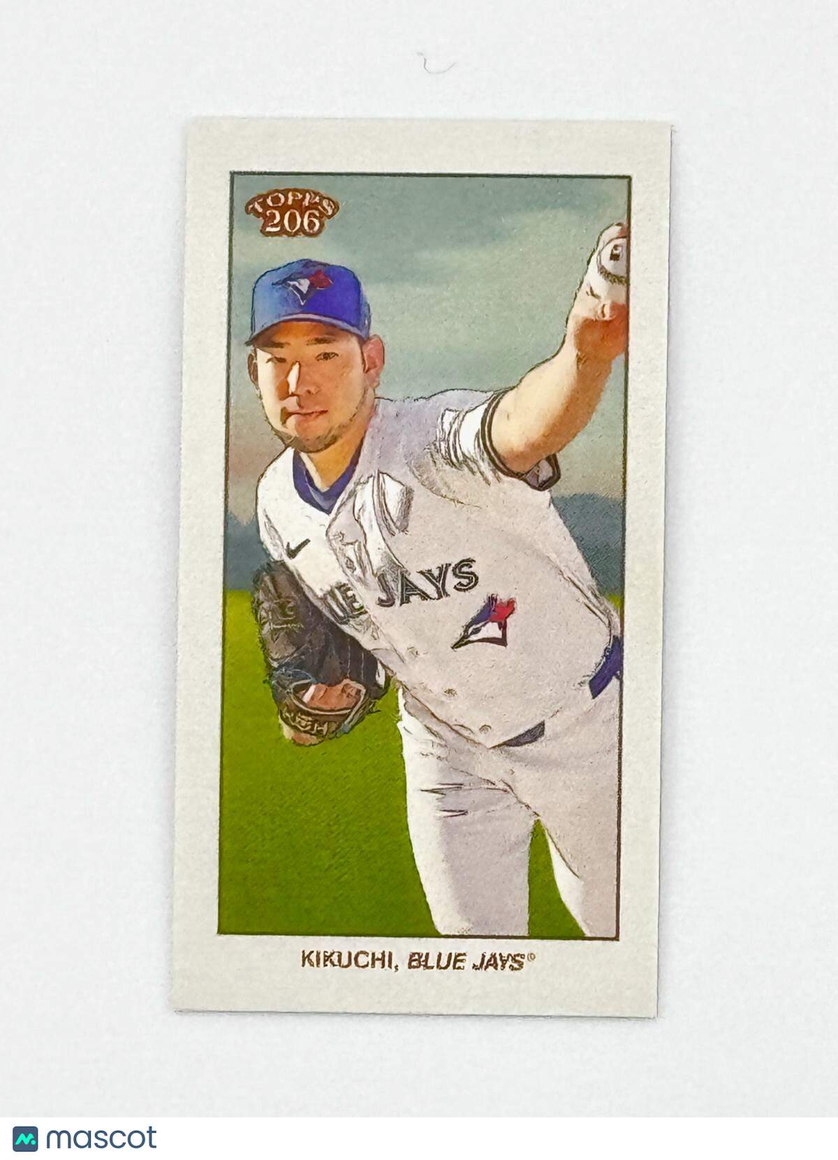 2024 Topps 206 T206 - OLD MILL BACK PARALLEL - Yusei Kikuchi