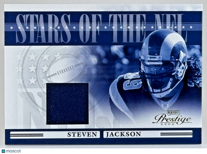 2006 Playoff Prestige #NFL-5 Stars of the NFL Materials Relic - Steven Jackson