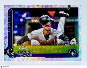 ⚾️ 2025 Topps Chrome Logofractor #154 Ezequiel Tovar