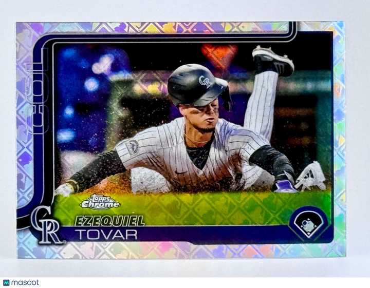 ⚾️ 2025 Topps Chrome Logofractor #154 Ezequiel Tovar