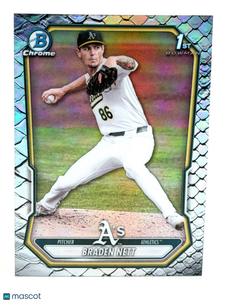 ⚾️ 2026 Bowman Chrome - Braden Nett 1st Bowman - Reptilian Refractor