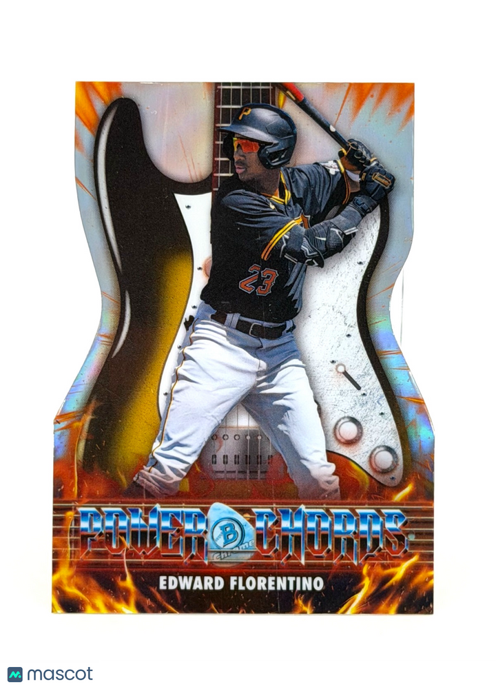 2026 Bowman Chrome Power Chords Die-Cut PC-10 Edward Florentino - Pirates