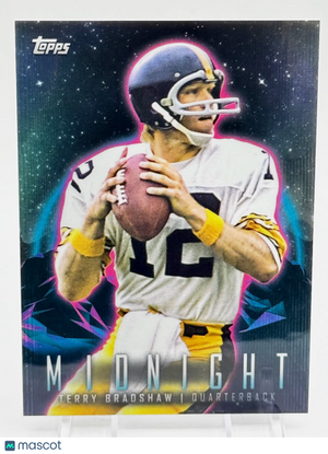 2023 Topps Composite Midnight - TERRY BRADSHAW - Steelers - #341 - Thick Card!