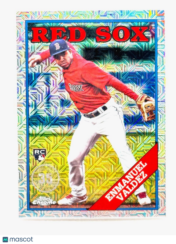 2023 TOPPS CHROME UPDATE - 1988 - SILVER PACK MOJO #T88CU-20 ENMANUEL VALDEZ