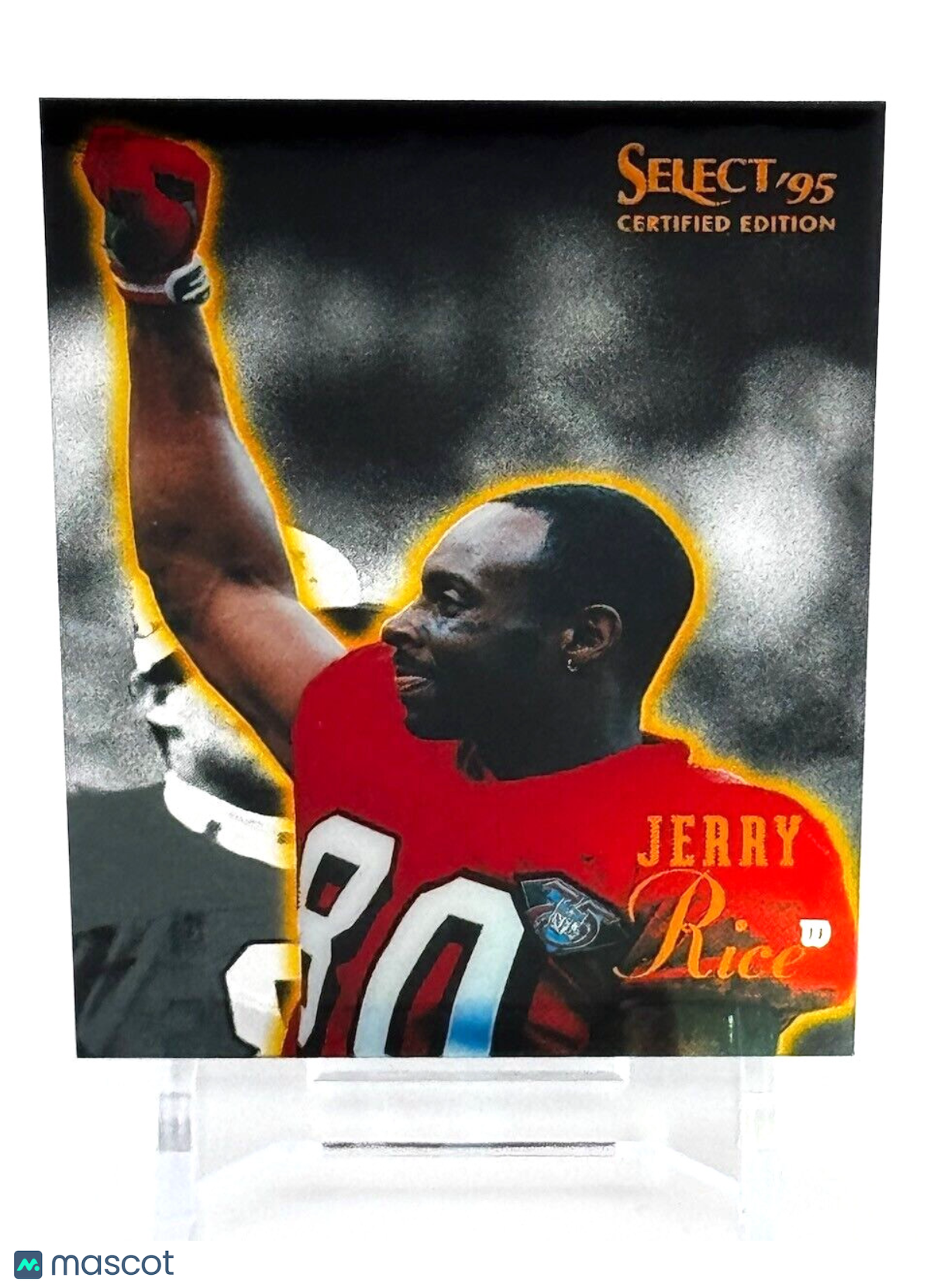 1995 Pinnacle Select 95 CERTIFIED EDITION - HOLO FOIL - Jerry Rice #49 - 49ers