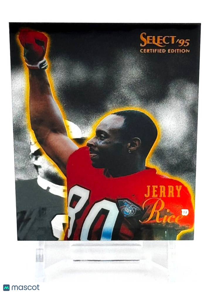 1995 Pinnacle Select 95 CERTIFIED EDITION - HOLO FOIL - Jerry Rice #49 - 49ers