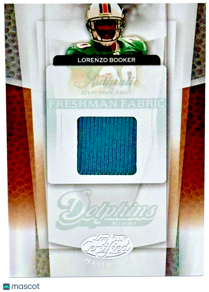 2007 Leaf Certified Materials Rookie Freshman Fabric /1499 Lorenzo Booker (RC)