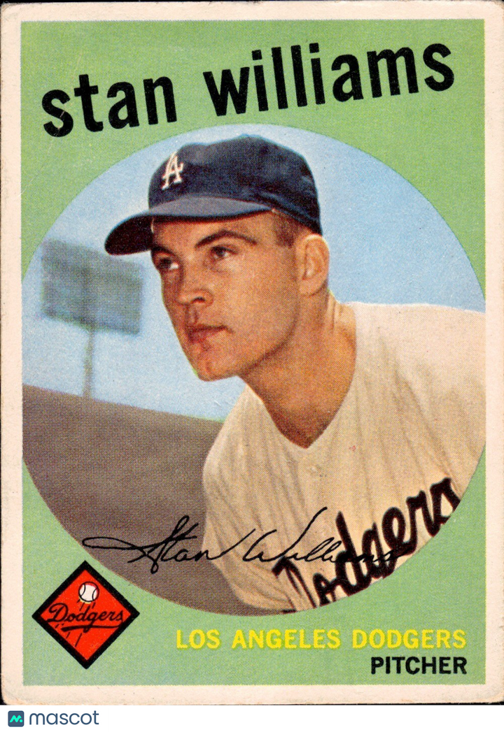 ⚾️ 1959 Topps - #53 Stan Williams (RC) - EX