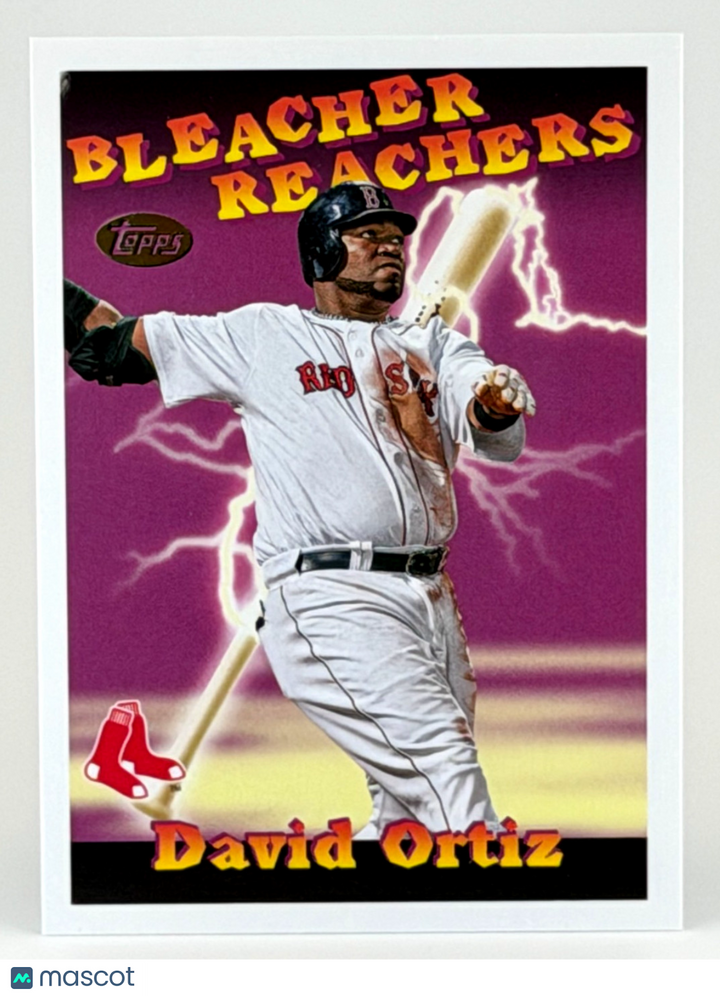 2025 Topps Update #BR-18 Bleacher Reachers - David Ortiz (HOF)