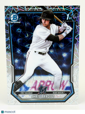 2026 Bowman Chrome #BCP-61 Chris Arroyo - Laser Refractor - 1st Bowman